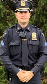 Officer Collwell in uniform